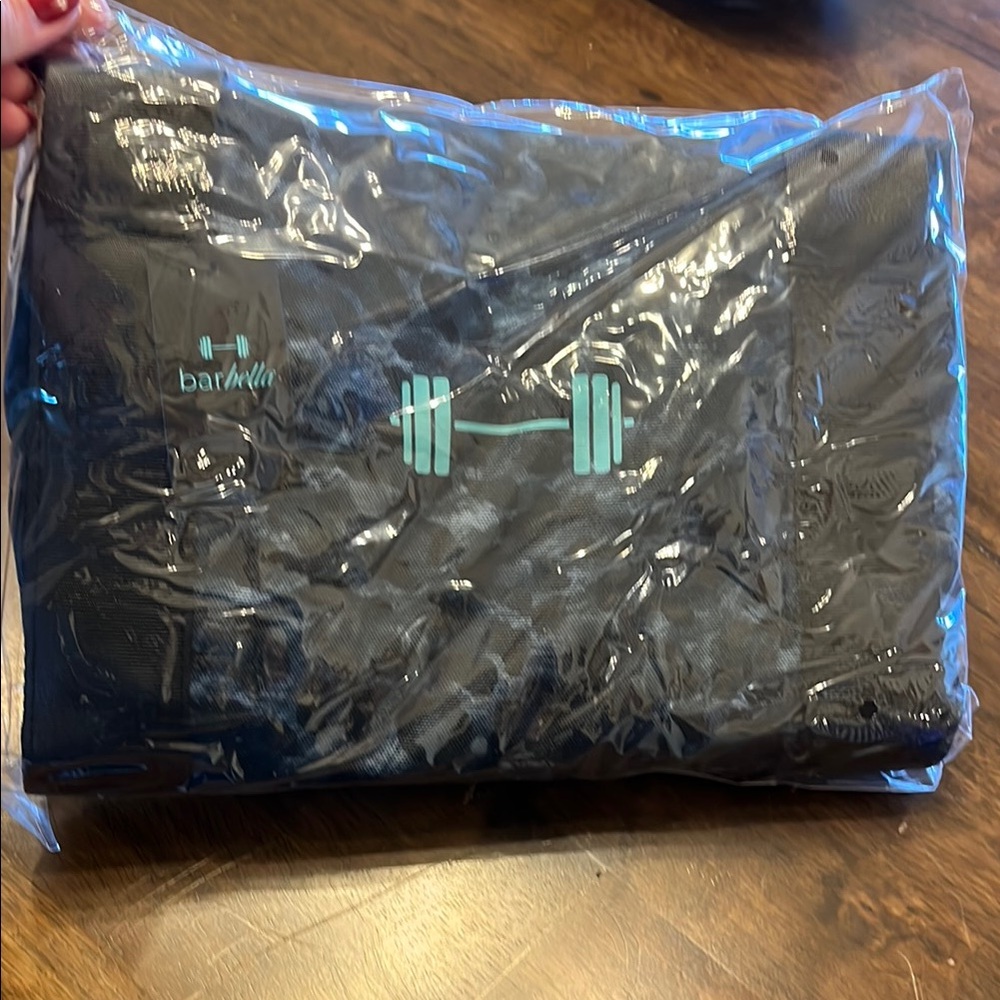 Barbell Apparel Black Gym Bag
